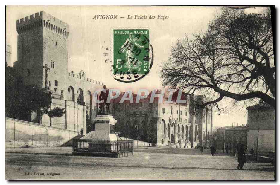 CPA Avignon Le Palais des Papes