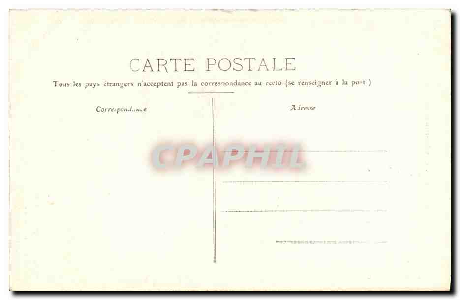 CPA Avignon N D Des Doms Tour Campane — Verso