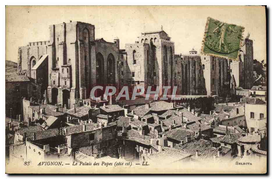CPA Avignon Le Palais des Papes 