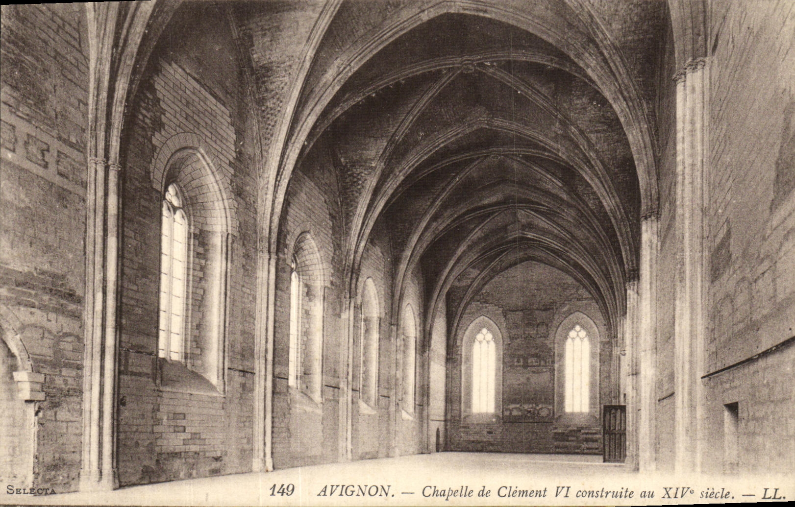 CPA Avignon Chapelle de Clement VI construite au 14eme 