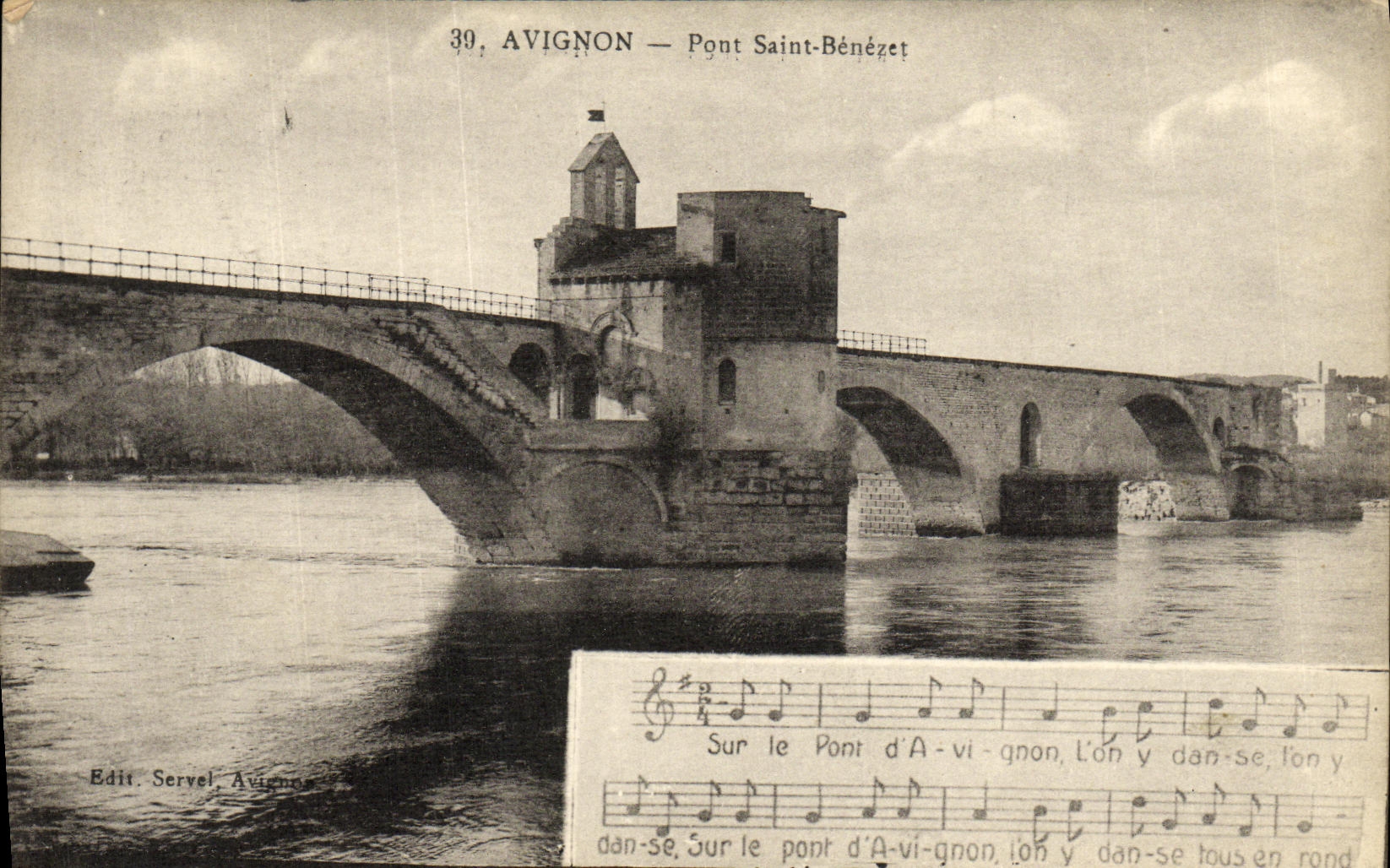 CPA Avignon Pont Saint Benezet 