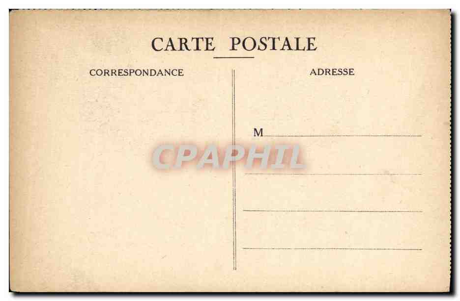 CPA Avignon Les Palais des Papes  — Verso