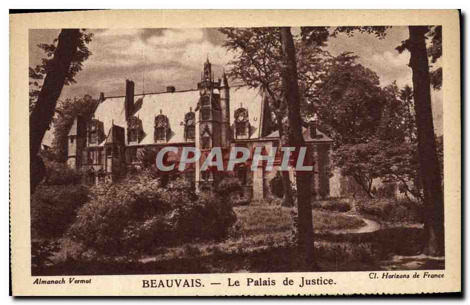 CPA Beauvais Le Palais de Justice
