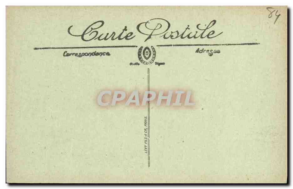 CPA Avignon Le Palais des Papes Et Notre Dame — Verso