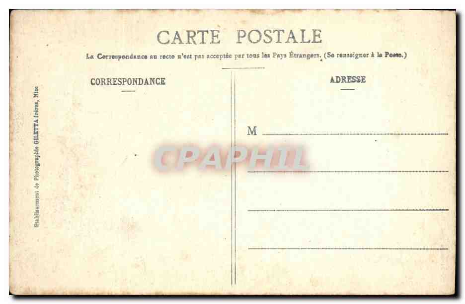 CPA Avignon Le Pont Saint Benezet  — Verso