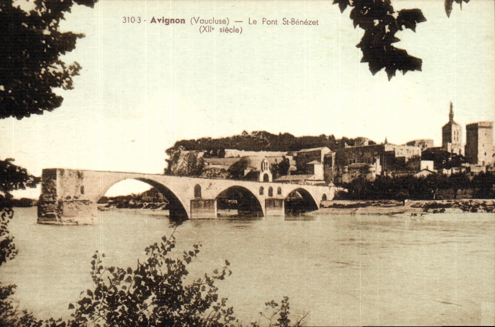 CPA Avignon Le Pont St Benezet 