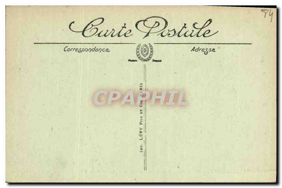CPA Avignon Vue Generale Prise de la Tour De Saint Laurent  — Rückseite