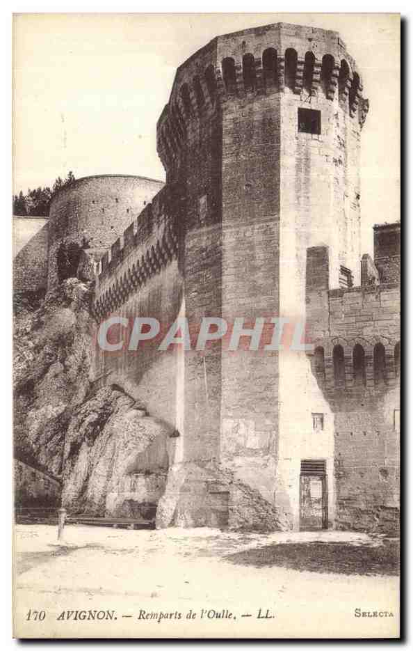CPA Avignon Remparts De L Oulle