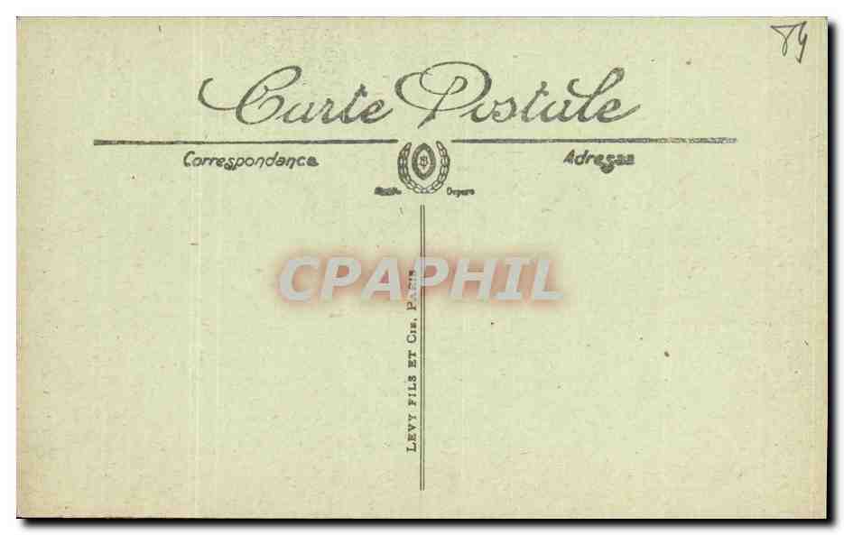 CPA Avignon Remparts De L Oulle — Verso
