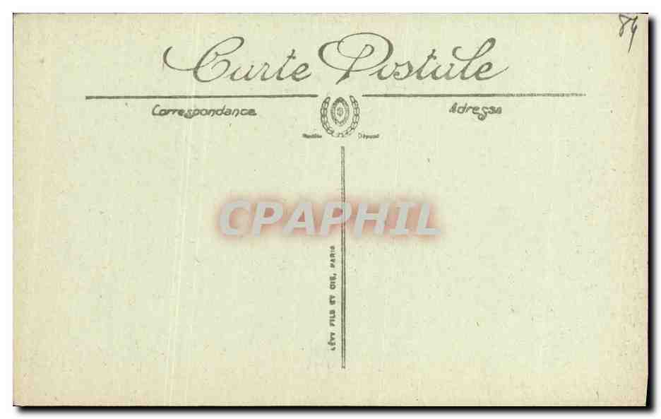 CPA Avignon Palais des Papes Montee Aux Escaliers d Honneur  — Verso