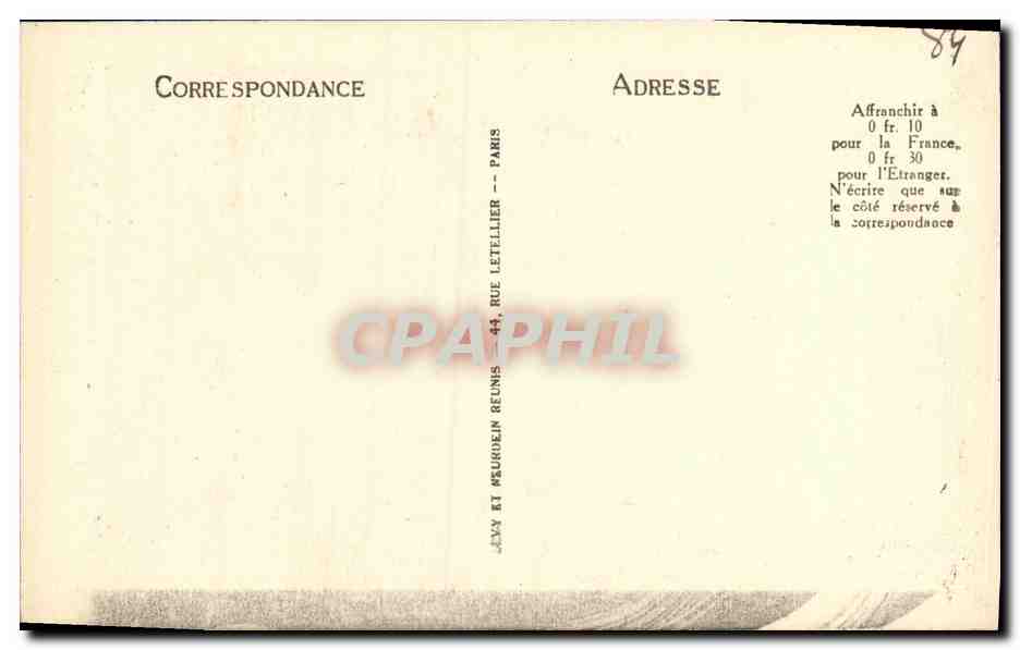 CPA Avignon La Cathedrale Tombeau du pape Jean XXII — Verso