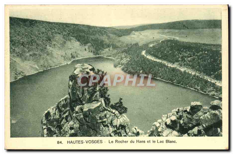Hautes-Vosges - Der Hansfelsen und der Lac Blanc — Compagnie Alsacienne des Arts Photocinématographiques, n°84