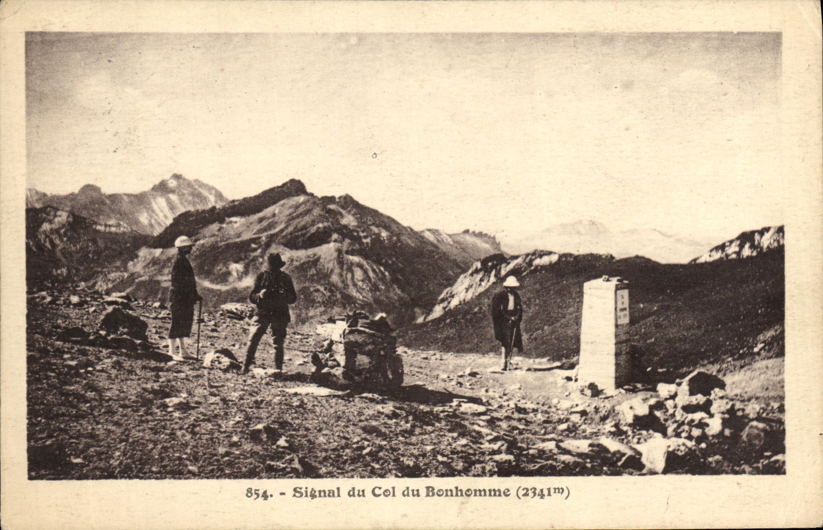 CPA Signal Du Col Du Bonhomme 