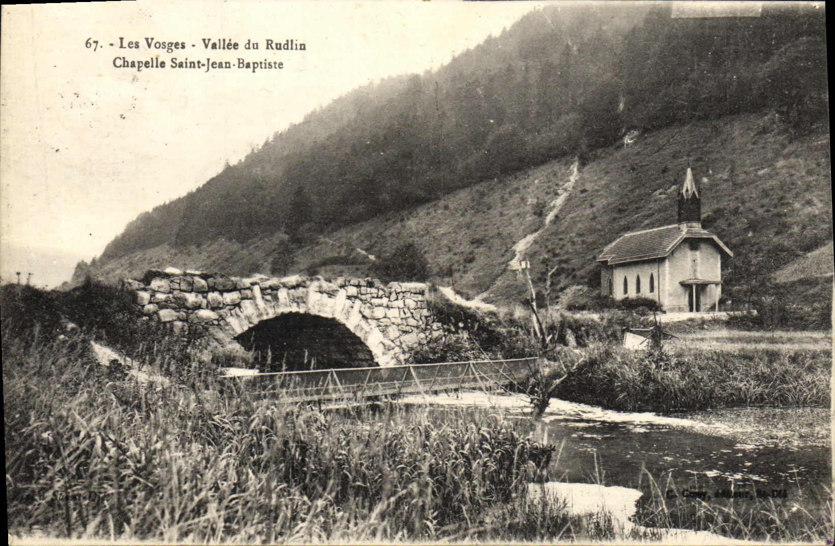 Les Vosges - Vallée du Rudlin — Chapelle Saint-Jean-Baptiste — La Coup, Altkirch, n°67