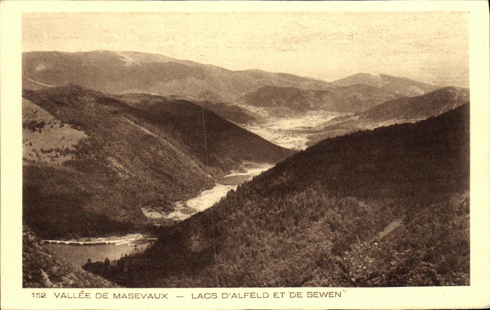 Vallée de Masevaux — Lacs d'Alfeld et de Sewen — Collection L'Alsace