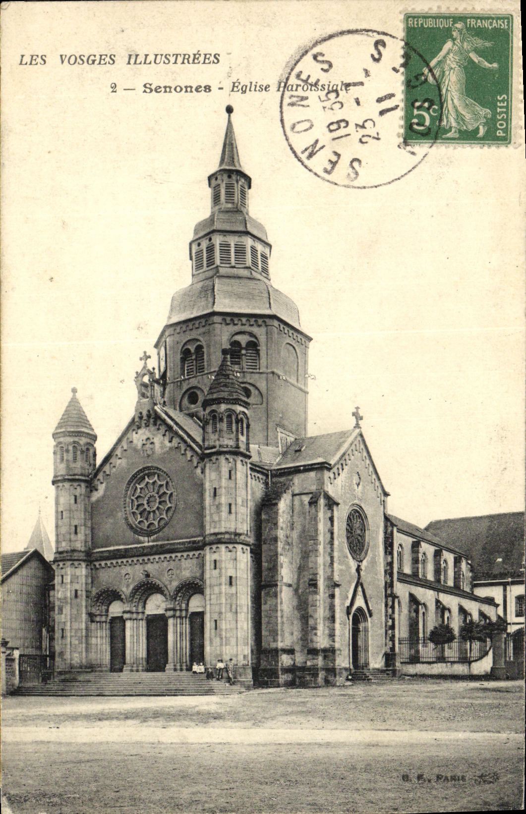CPA Senones Eglise paroissiale