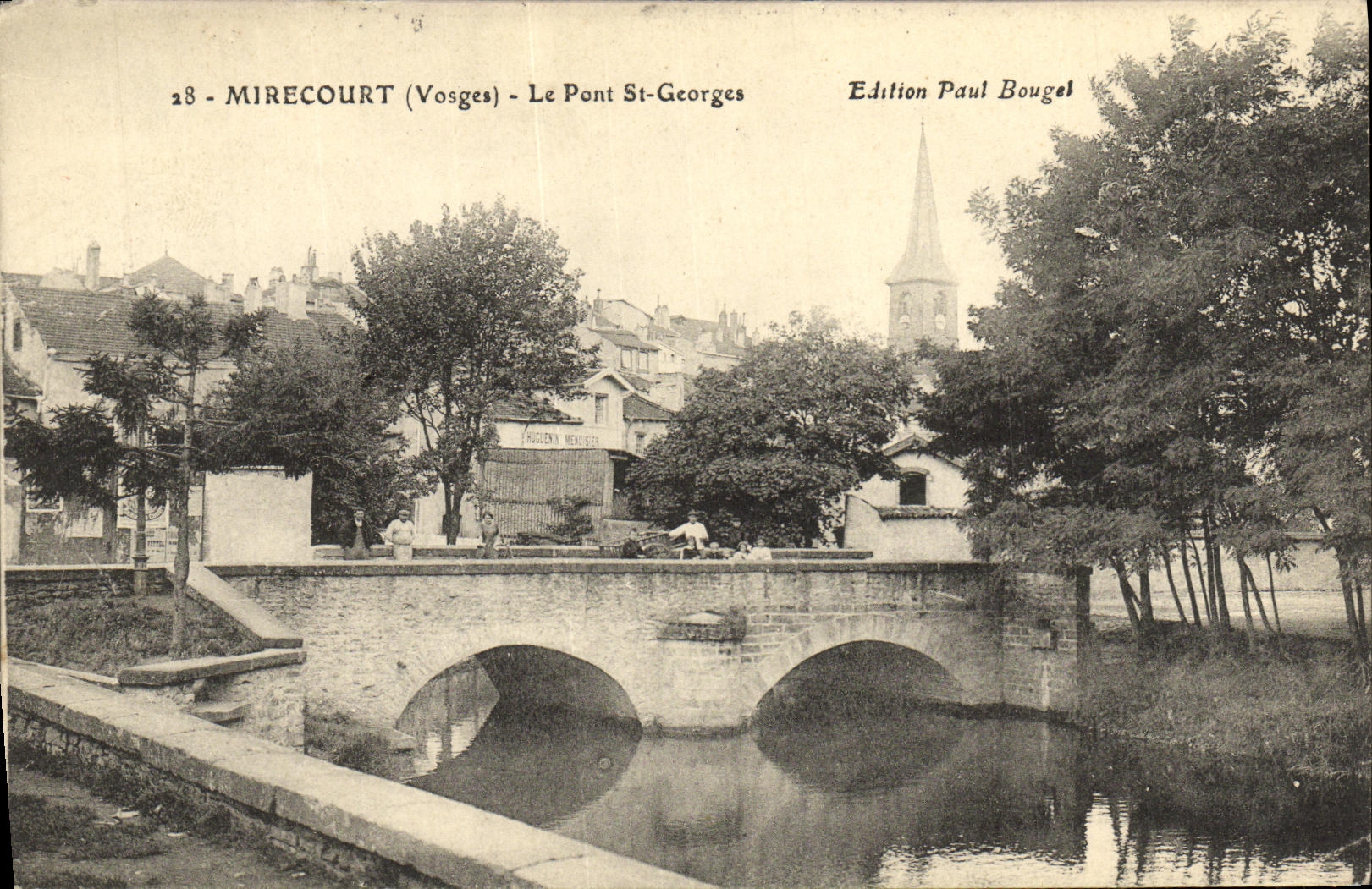 CPA Mirecourt Le Pont St Georges 