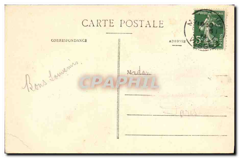CPA Mirecourt Le Pont St Georges  — Rückseite