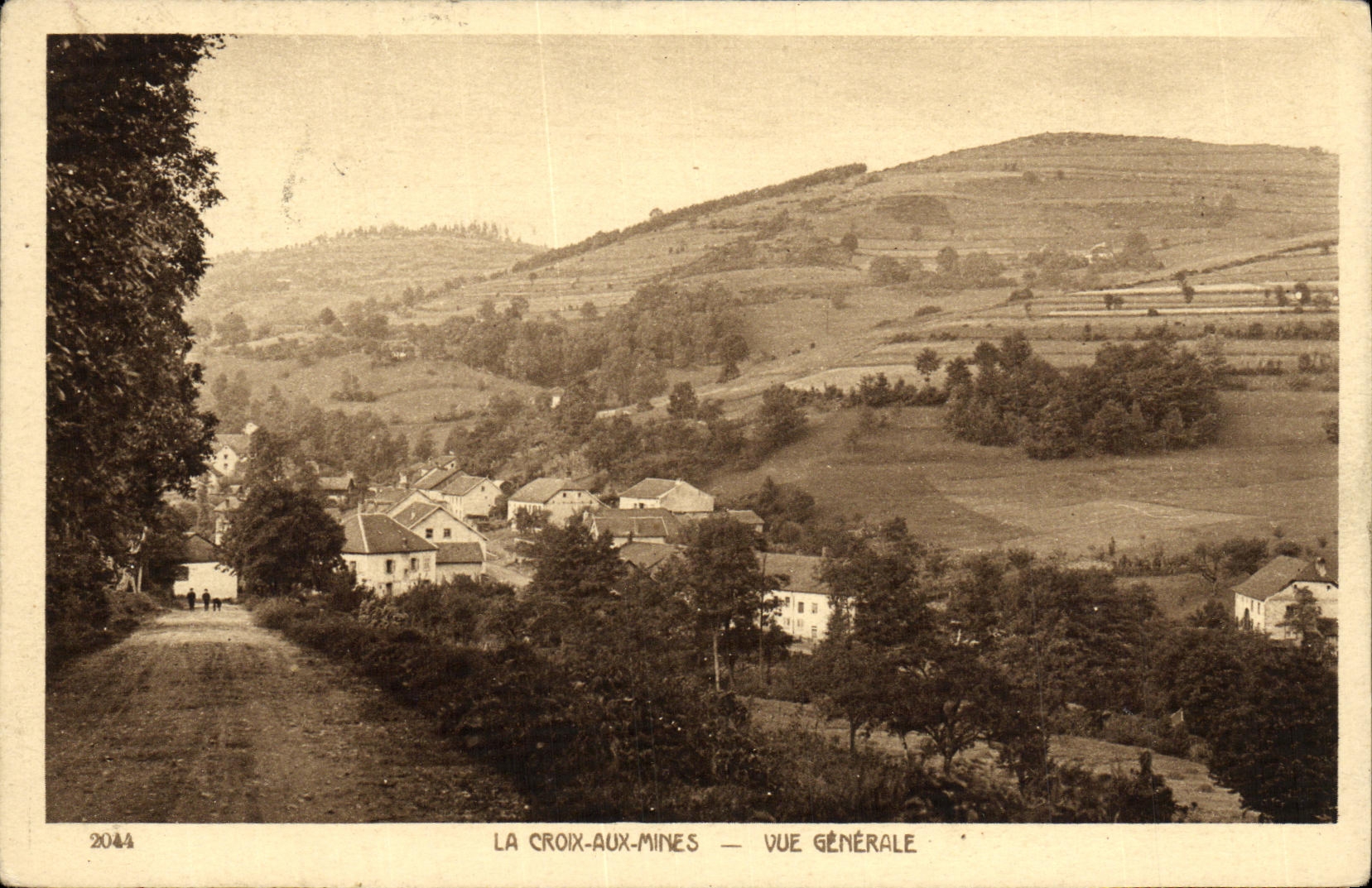 CPA La Croix Aux Mines Vue Generale 