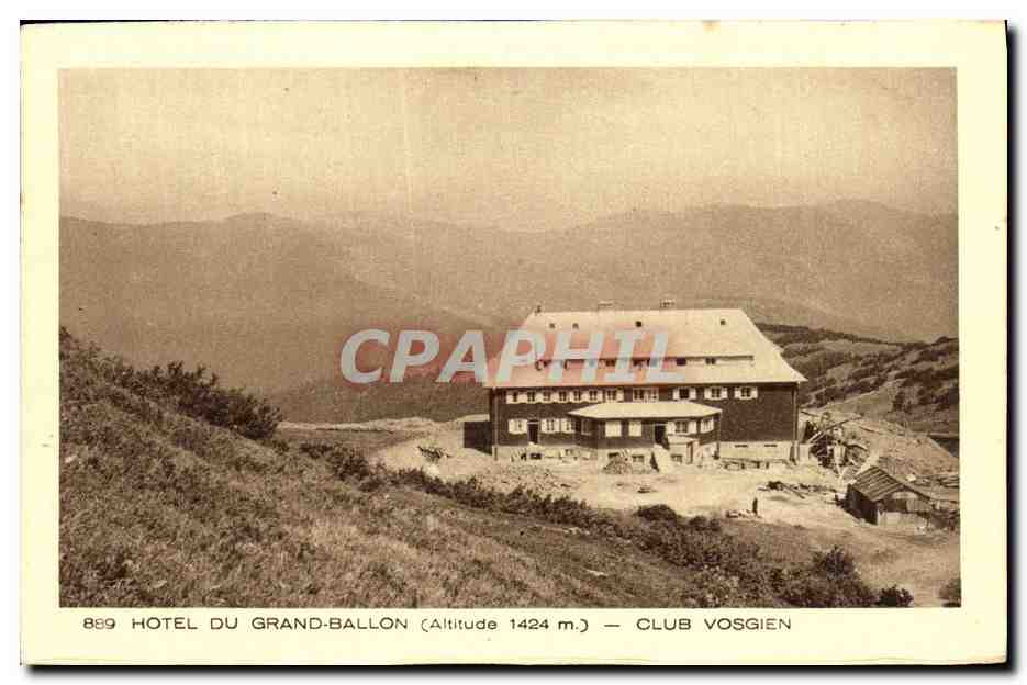 CPA Hotel Du Grand Ballon D Alsace Club Vosgien 