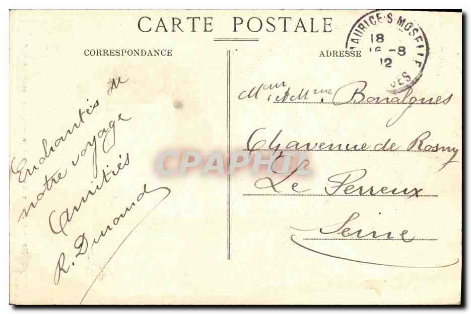 Ballon d'Alsace — La Savoureuse aux Roches du Cerf — A. et H. C. — Reverso