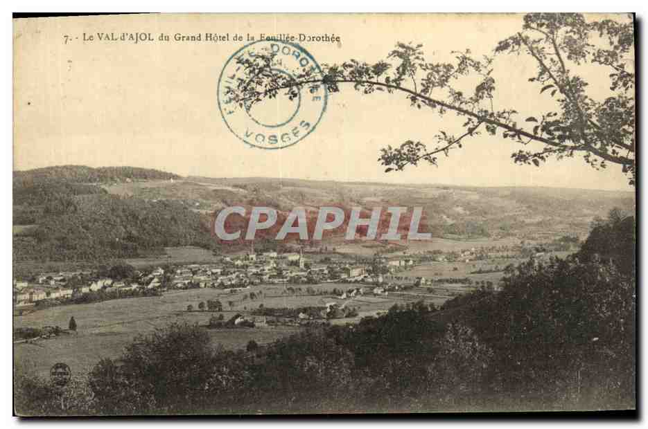 CPA Le Val D Ajol du Grand Hotel De la Dorothee