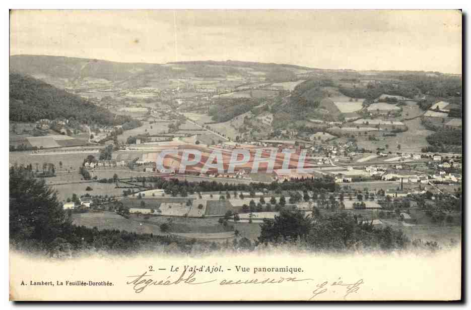 CPA Le Val D Ajol Vue Panoramique