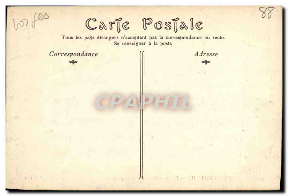 CPA Neufchateau Vue Prise de la Route d Epinal  — Rückseite