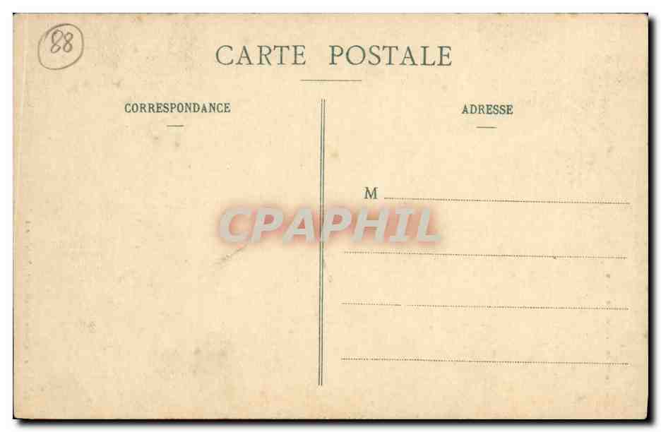 CPA Neufchateau Le puits de l Hotel De Ville — Rückseite