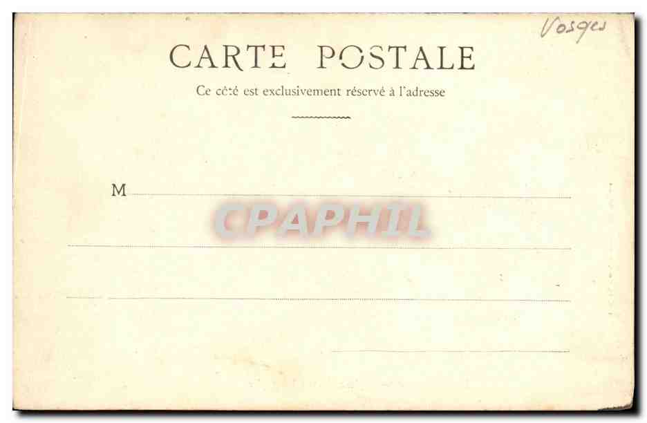 CPA Neufchateau Eglise Saint Christopale — Rückseite
