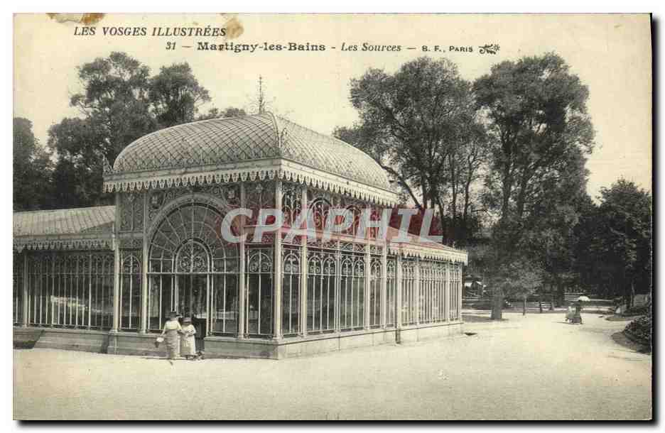 Martigny-les-Bains — Les Sources — G.F. Paris