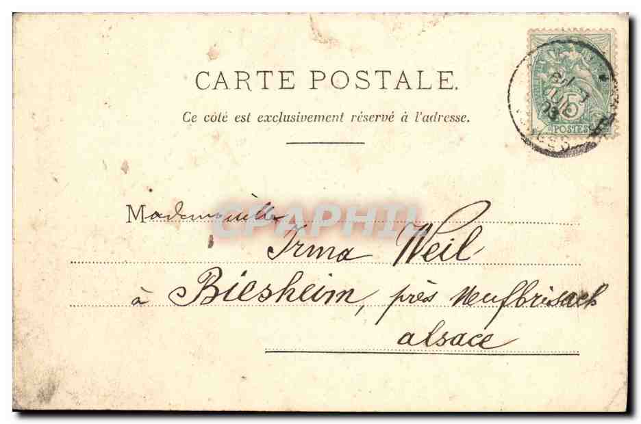 CPA Martigny Les Bains Etablissement Hydromineral Kiosque sur le lac — Back