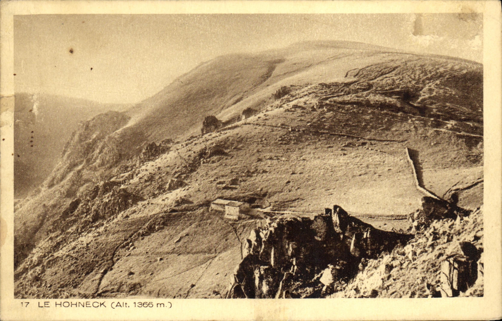 Le Hohneck (Alt. 1366 m.) — vue panoramique — Braun & Cie, Nîmes-Dornach