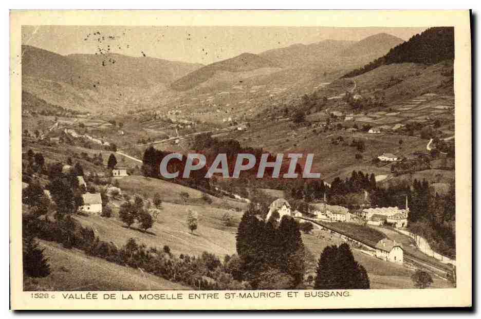 CPA Bussang Vallee De La Moselle Entre St Maurice Et Bussang