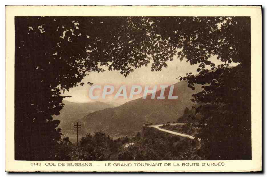 CPA Col de Bussang Le Grand Tournant De La Route D urbes 