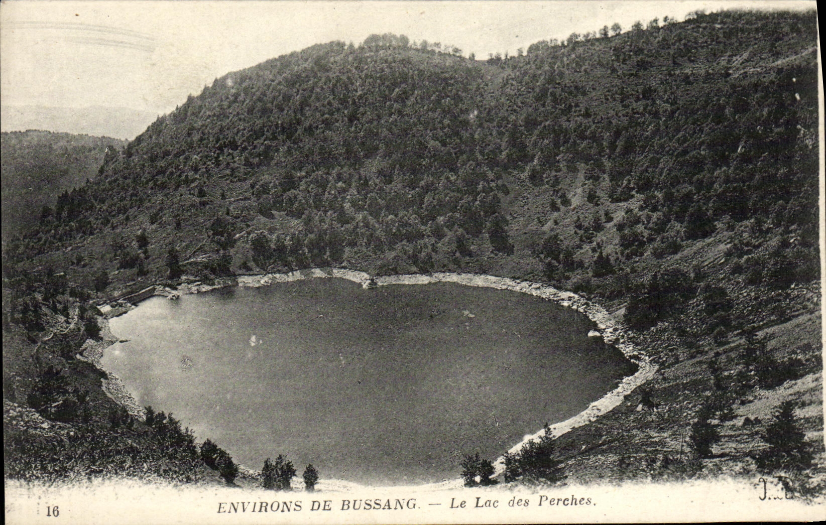 CPA Environs De Bussang Le Lac Des Perches