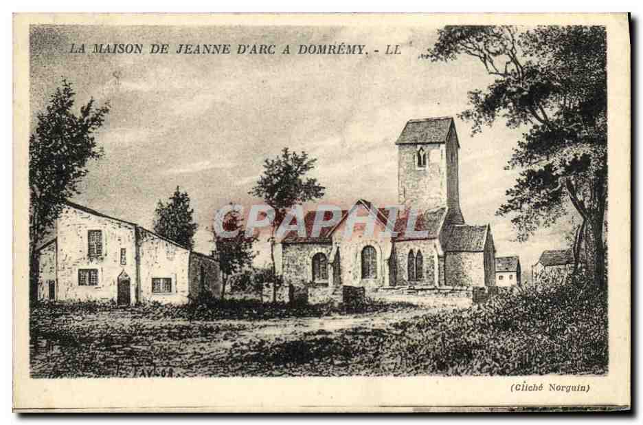 La maison de Jeanne d'Arc à Domrémy — LL — Cliché Norguin