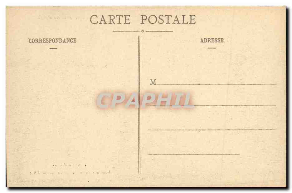Domrémy — Intérieur de la Maison de Jeanne d'Arc — Phototype Paul Testart, Epinal — Verso