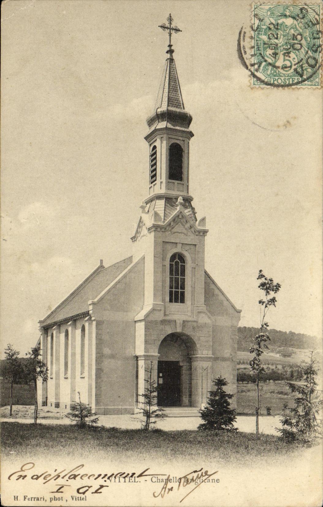 CPA Vittel Chapelle anglicane 