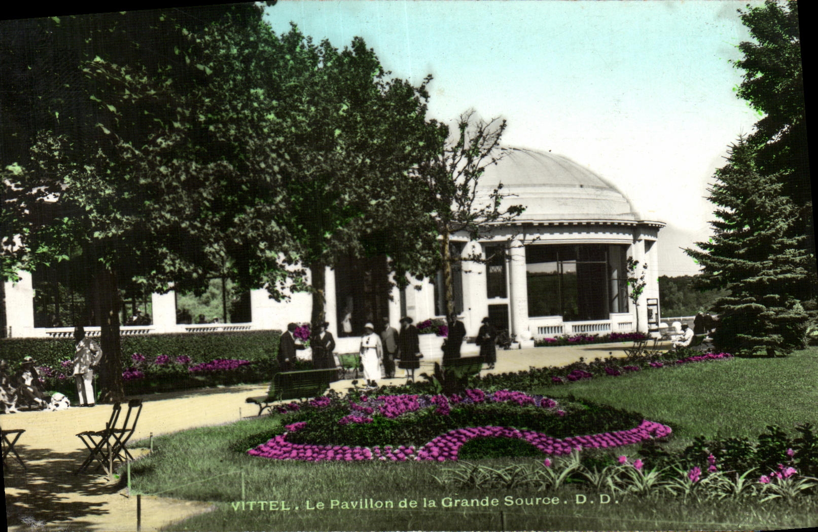 CPA Vittel Le Pavillon de la Grande Source 