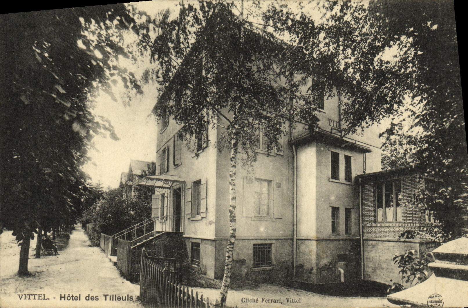 CPA Vittel Hotel des Tilleuls 