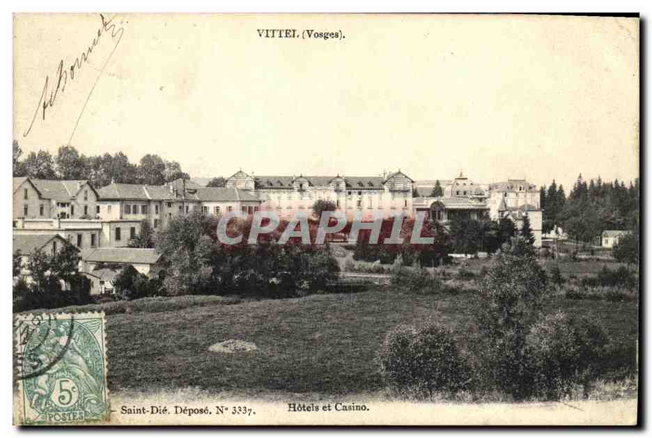 CPA Vittel Hotels et Casino 