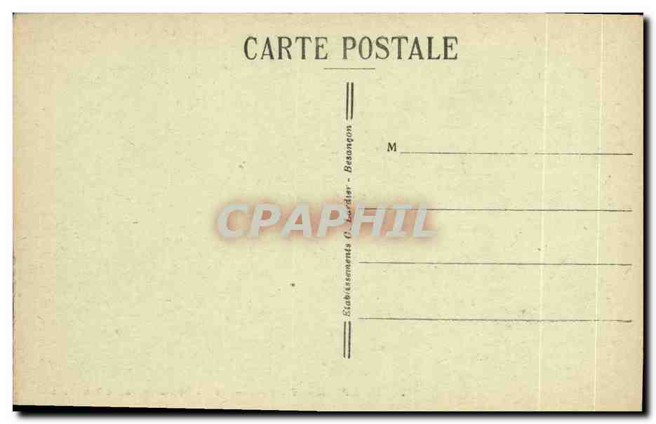CPA Epinal Le St Sepulcre a St Maurice  — Rückseite