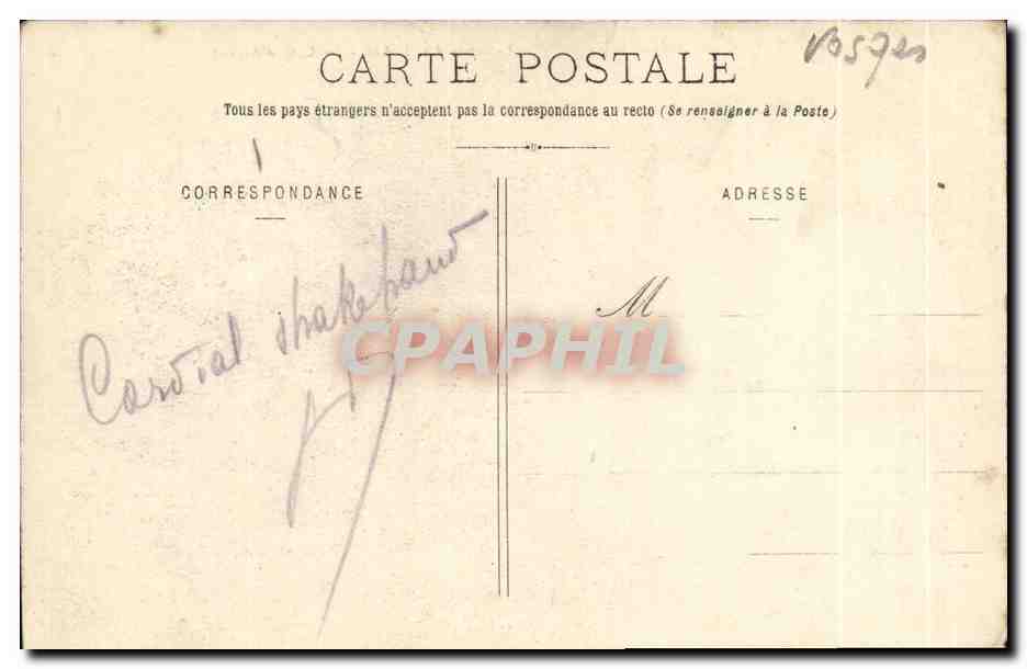CPA Epinal Le Cher d Argent  — Rückseite