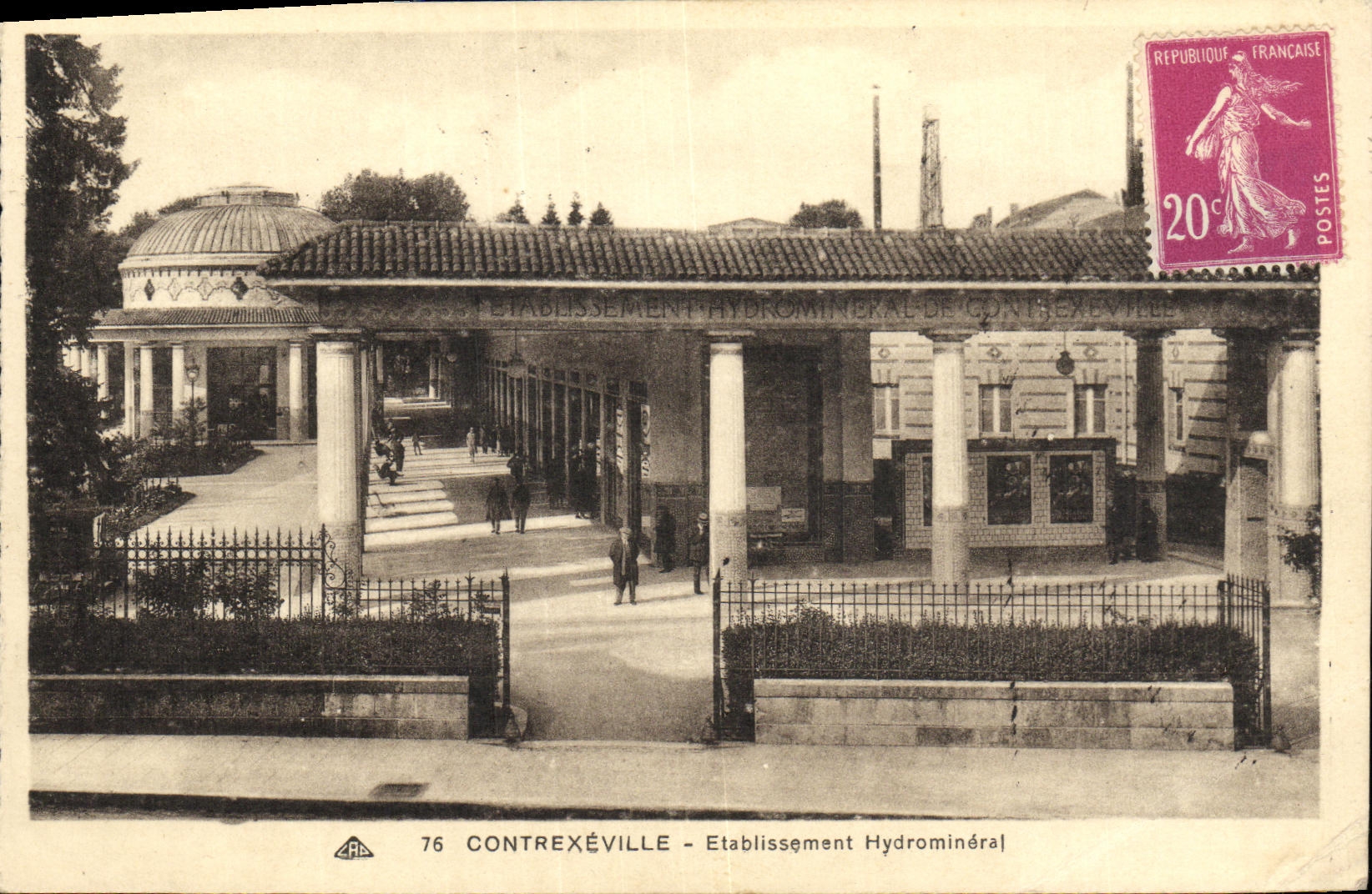 CPA Contrexeville Etablissement Hydromineral 