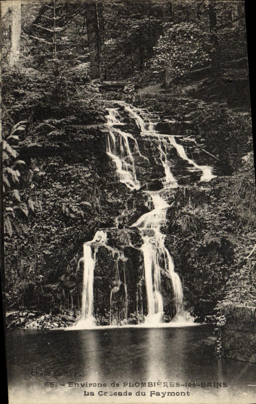 La Cascade du Faymont — Environs de Plombières-les-Bains — Chicot F. A. 65