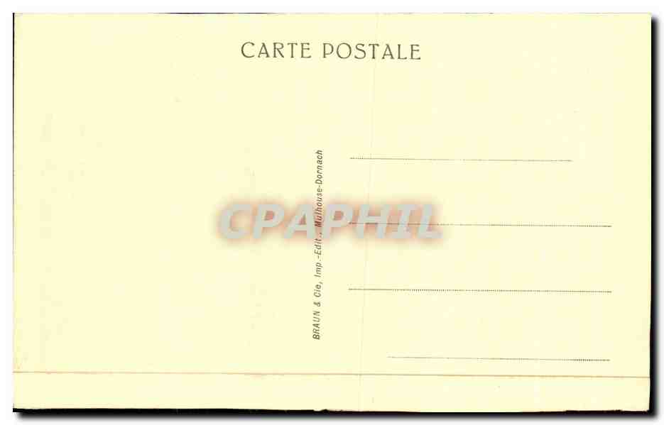 CPA Plombieres Les Bains Vue Generale Prise De La Chapelle St Joseph  — Rückseite