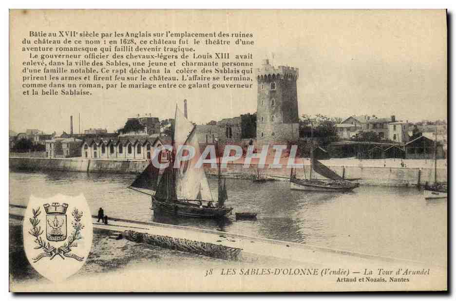 Les Sables-d'Olonne — La Tour d'Arundel — Artaud et Nozais, Nantes
