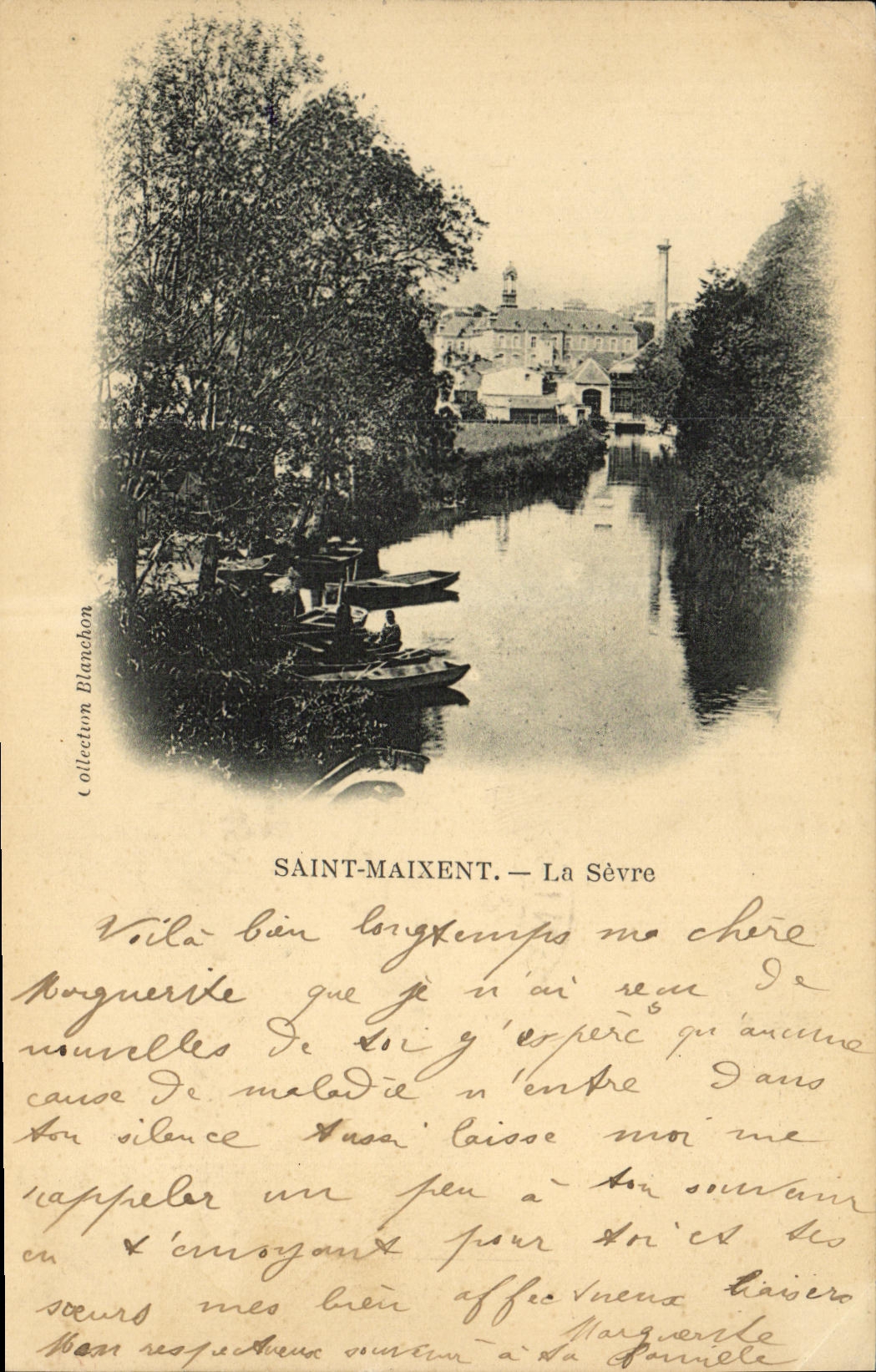 Saint-Maixent — La Sèvre — Collection Blanchon