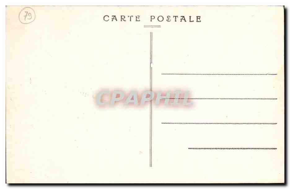 Niort — Chaire et Stallus du Temple de Niort — Édition Max Mélard, Niort — Reverso